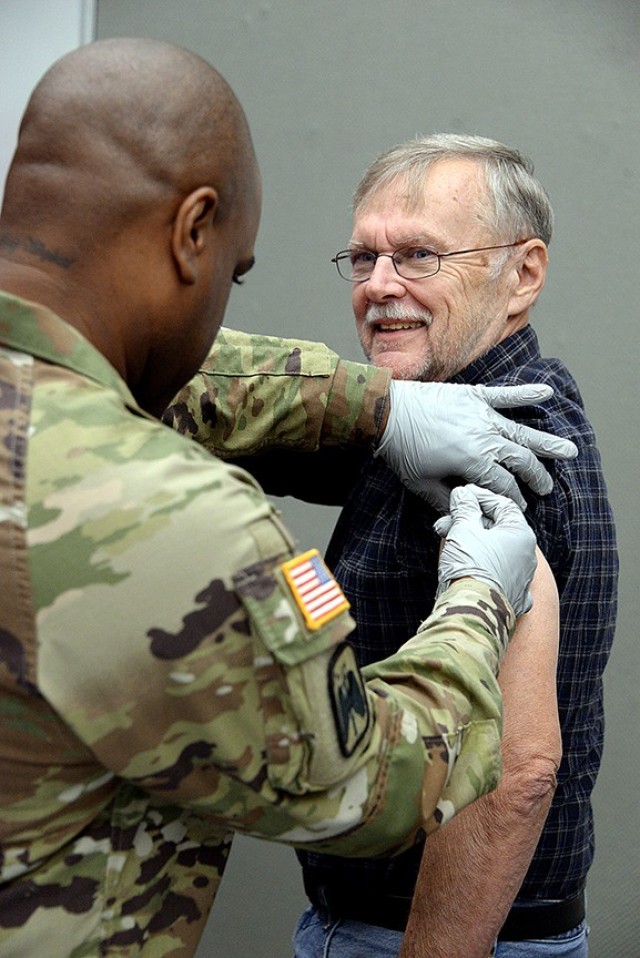 Retiree Day flu shots