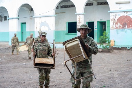 CJTF HOA leads desk rejuvenation project throughout Djibouti