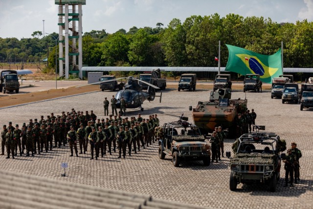 U.S. and Brazilian Soldiers Commence Southern Vanguard 24