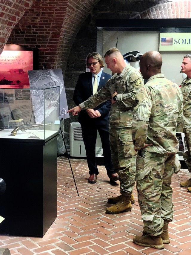 West Point Superintendent Visits Fort Hamilton