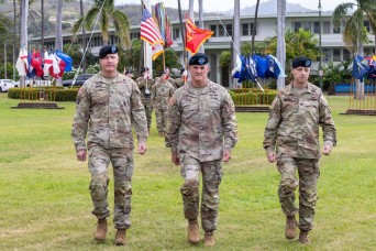 94th AAMDC Division Change of Command Ceremony 2023