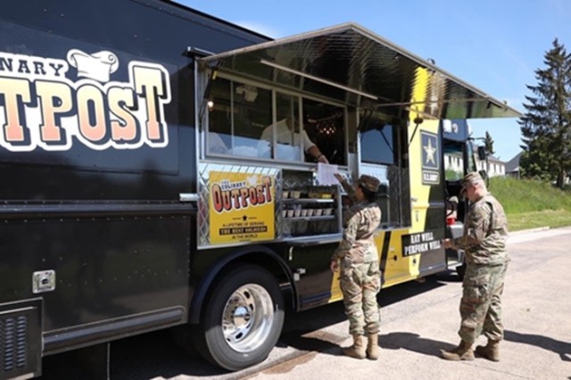Army Culinary Outpost food trucks provide a mobile option to Soldiers.