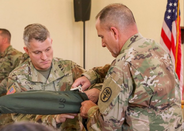 7450th Medical Operational Readiness Unit (FWD) takes charge of DWMMC