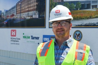 Retired soldier continues to serve on Louisville VA project