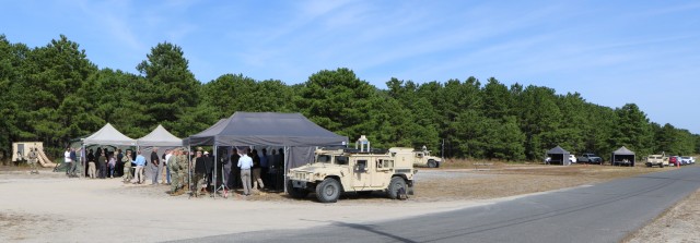 Army DEVCOM C5ISR Center holds the Network Modernization Experimentation 23 Distinguished Visitor Day at Joint Base McGuire-Dix-Lakehurst, N.J., in October 2023. 