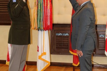 John L. Primavera inducted into Senior Executive Service