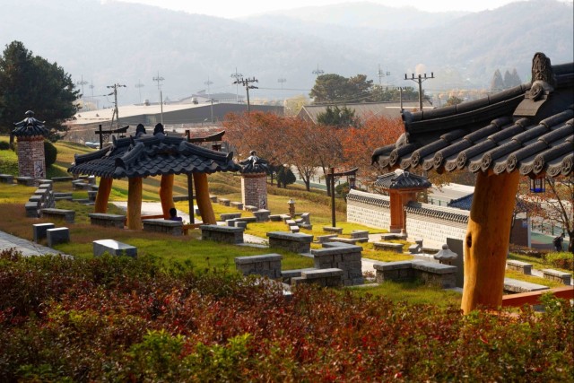 Erosion control project combines Korean culture and safety.