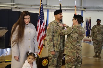 Headquarters and Headquarters Company (HHC), U.S. Army Garrison Benelux, welcomed Capt. Deshell Cole as their new commander during a change of command...