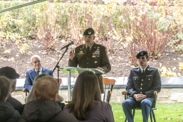 Coverage of the 23rd Annual Veterans Mass and Remembrance Ceremony. The ceremony and roll call of BC alumni who died during conflict at the Boston College Veterans Memorial on Burns Library Lawn....