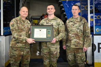 Tobyhanna soldier recognized as Latest Warfighter of the Quarter