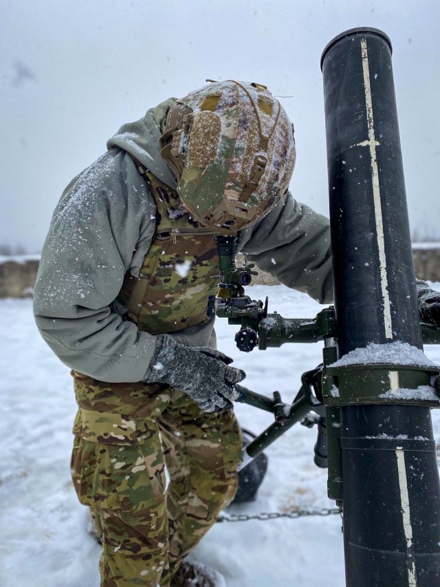 69th Armor Regiment Mortar Range