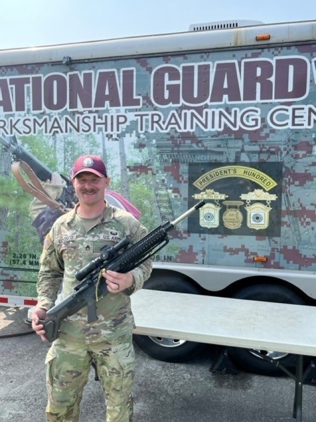 Red Arrow Soldier Earns Prestigious Marksmanship Award