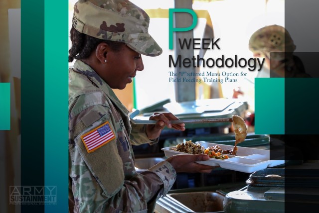 Sgt. Danielle Walker, a culinary noncommissioned officer, assigned to 115th Quartermaster Field Feeding Company, 68th Combat Sustainment Support Battalion, 4th Sustainment Brigade, 4th Infantry Division, serves meals to Soldiers during field...