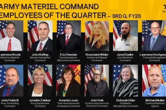 REDSTONE ARSENAL, Ala. – Twelve Army Materiel Command employees are making a difference across the enterprise.
For their contributions to mission goals,...