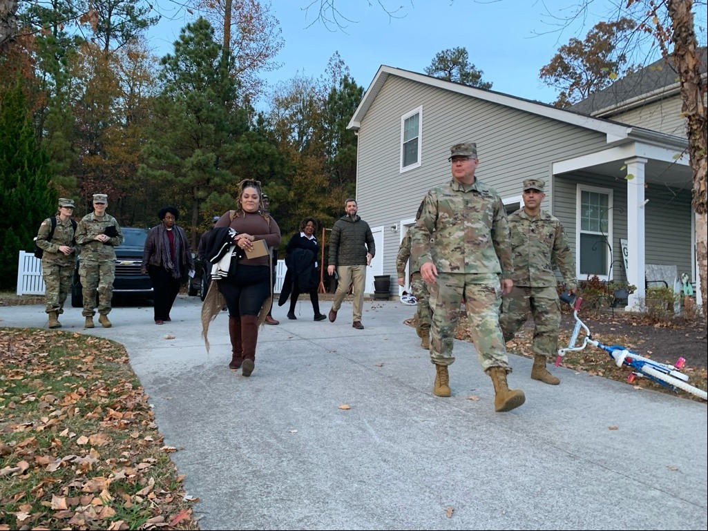 Fort Gregg-Adams leaders visit on-post homes | Article | The United ...