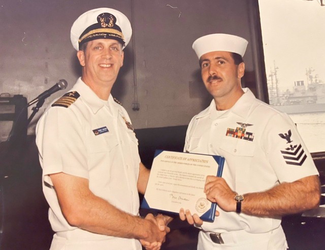After graduating high school in 1975, Kevin McGovern enlisted in the Navy to serve in aviation ordnance. McGovern, who later retired from the Navy, had recently worked as a cook for Child and Youth Services at Camp Zama. 