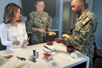 Cyber professionals make healthy foods, mission success