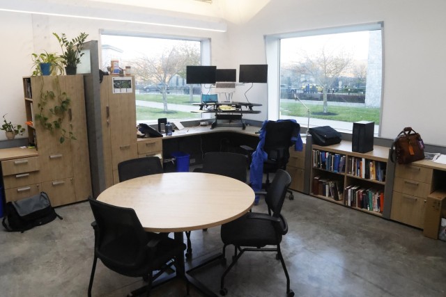The Department of English and Philosophy (DEP) celebrated its move into 612B, or what is frequently referred to as the General Instruction Building (GIB), with a community open house Nov. 9 at the U.S. Military Academy. The exuberant and festive...