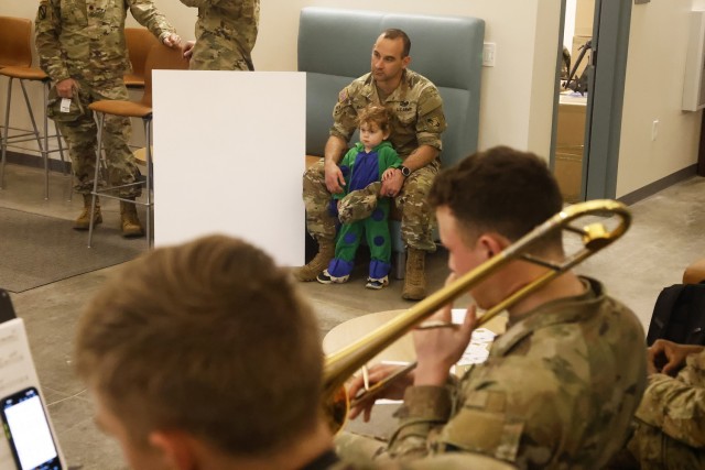 The Department of English and Philosophy (DEP) celebrated its move into 612B, or what is frequently referred to as the General Instruction Building (GIB), with a community open house Nov. 9 at the U.S. Military Academy. The exuberant and festive...