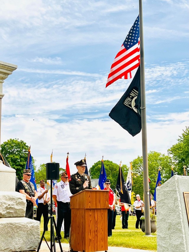 Fort McCoy leaders support local 2023 Memorial Day events