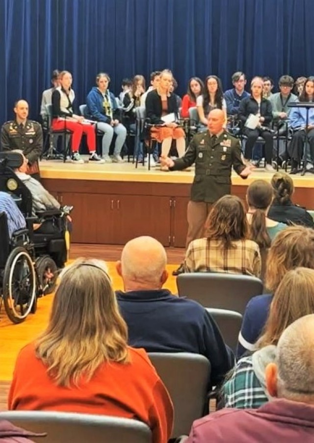 Fort McCoy Garrison leaders support Tomah VA Medical Center Veterans Day observance