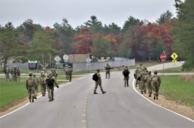 Fort McCoy NCO Academy students practice training event