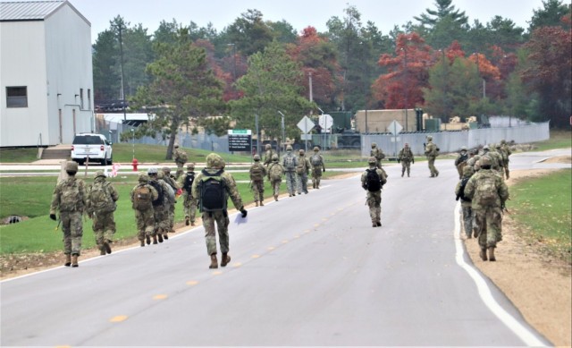 Fort McCoy NCO Academy students practice training event