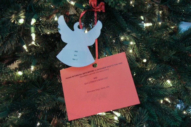 Pick an angel from the Fort Novosel Angel Tree at building 5700 or the PX between now and December 11th.