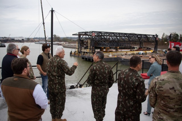 US and Brazilian army engineers build strong connections during wide-ranging visit