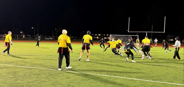 Army looks for three straight wins against Navy in flag football