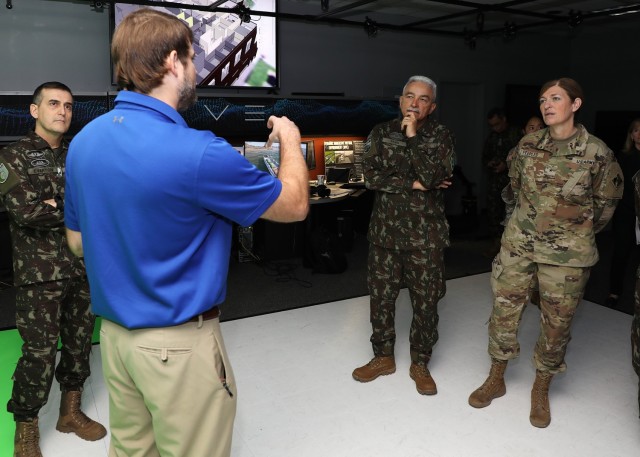 US and Brazilian army engineers build strong connections during wide-ranging visit