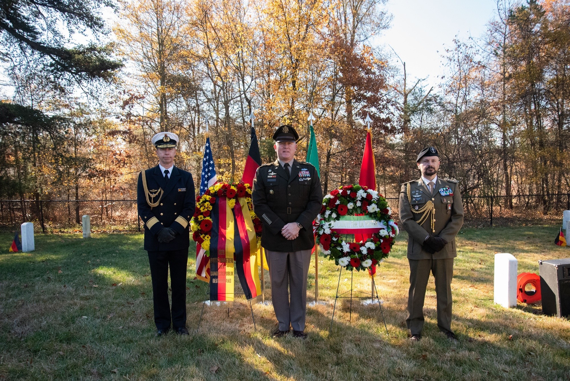 33 German, 2 Italian POWs honored during annual wreathlaying ceremony