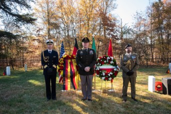 33 German, 2 Italian POWs honored during annual wreath-laying ceremony at Fort Meade