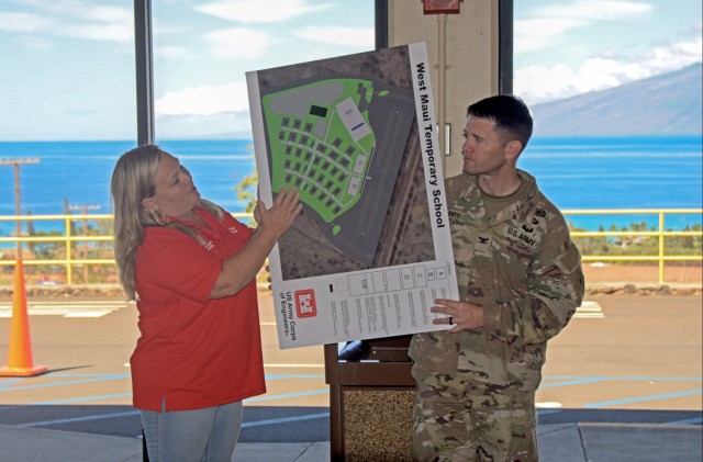 USACE presents temporary school construction plan to Hawai‘i  Finance Committee