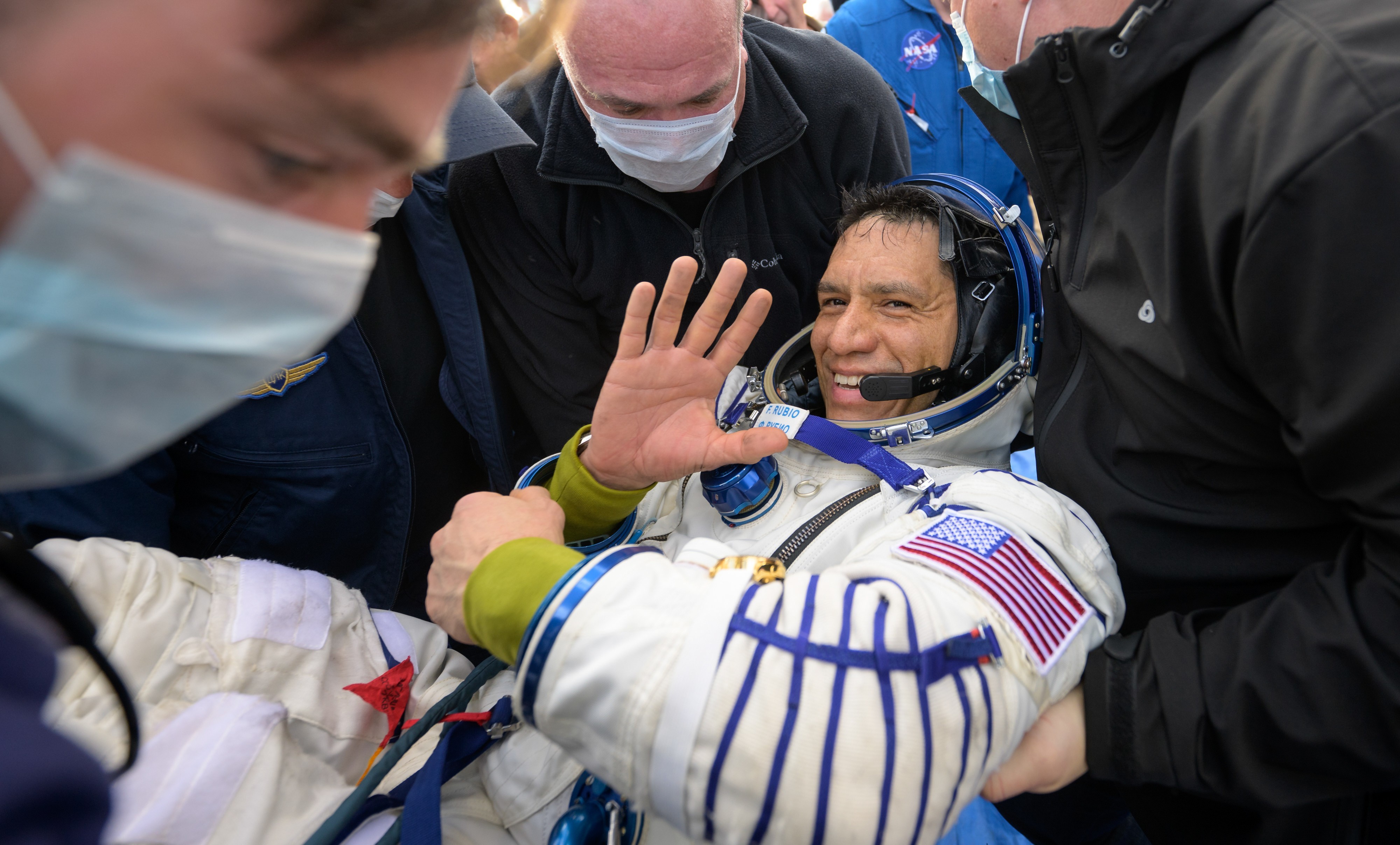 Lt. Col. Rubio Return to Earth