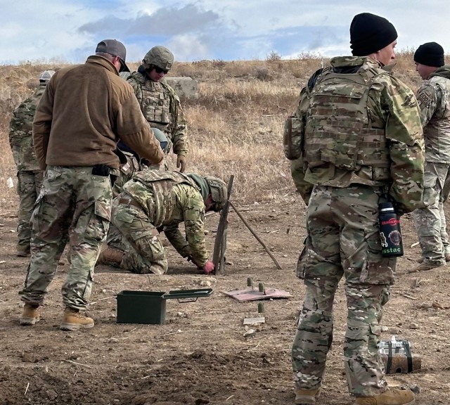 Joint counter IED training