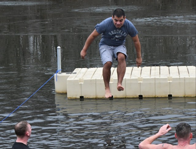 Polar Plunge fosters unit cohesion at Fort Drum