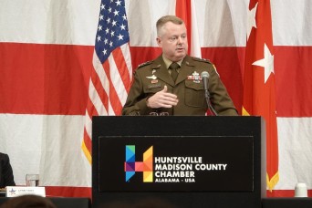 HUNTSVILLE, Ala. – The theme, "Redstone Around the World," allowed arsenal leaders to shed light on what happens behind the installation’s gates at the...