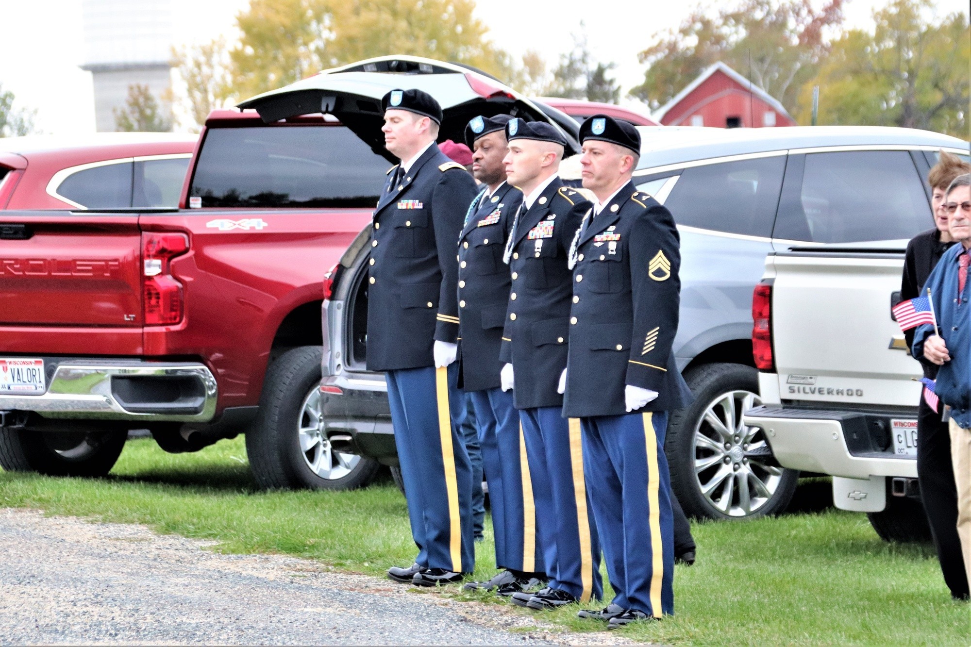Photo Essay Korean War hero laid to rest in return to Wisconsin hometown after 73 years , Part