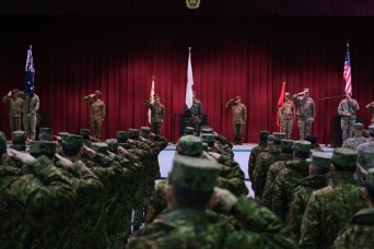 Ceremony Opens Yama Sakura 85 for Australian, U.S. Troops, JGSDF Members