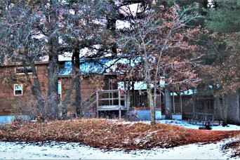 Cabins are available year-round at Fort McCoy’s Pine View Campground