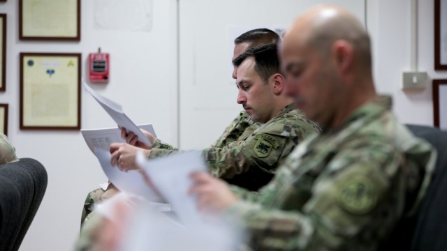 SETAF-AF organizes company commander and first sergeant pre-command course