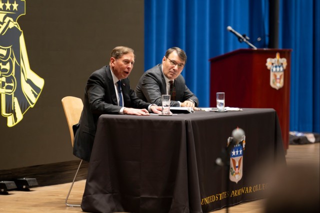 Retired General David Petraeus Shares Insights on Leadership and Warfare