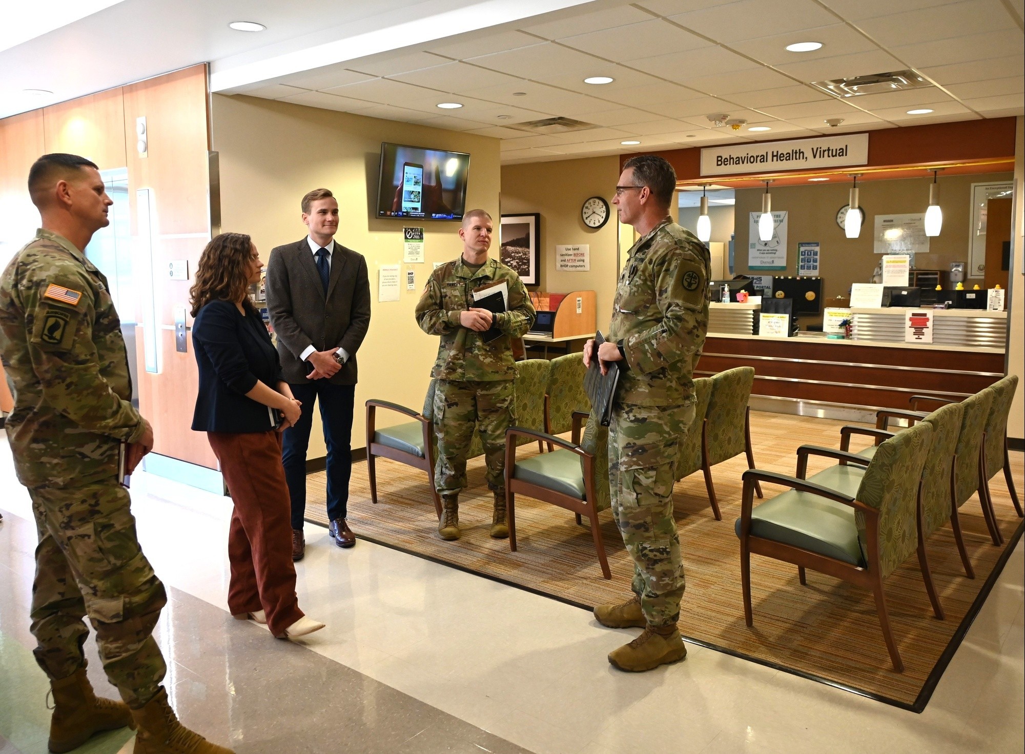 US Military Legislative Representative Tours CRDAMC | Article | The ...