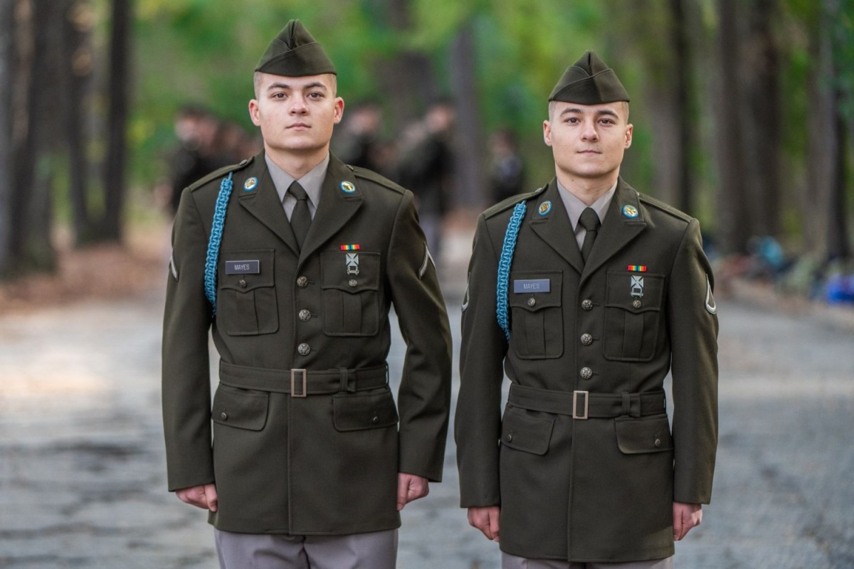 Twin brothers earn blue cords, graduate as U.S. Army Infantry Soldiers ...