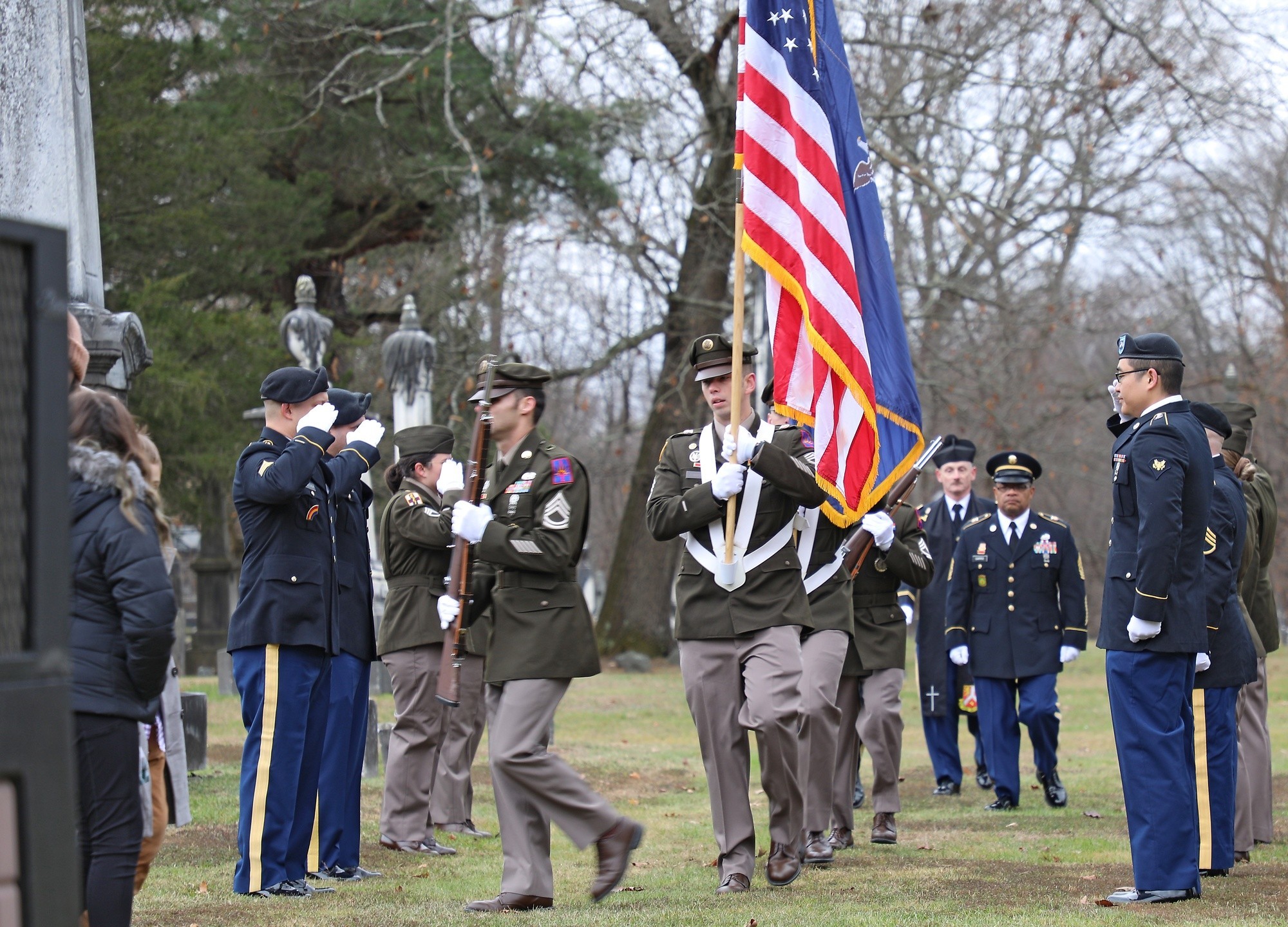 NY Army Guard Salutes President Martin Van Buren with presidential ...