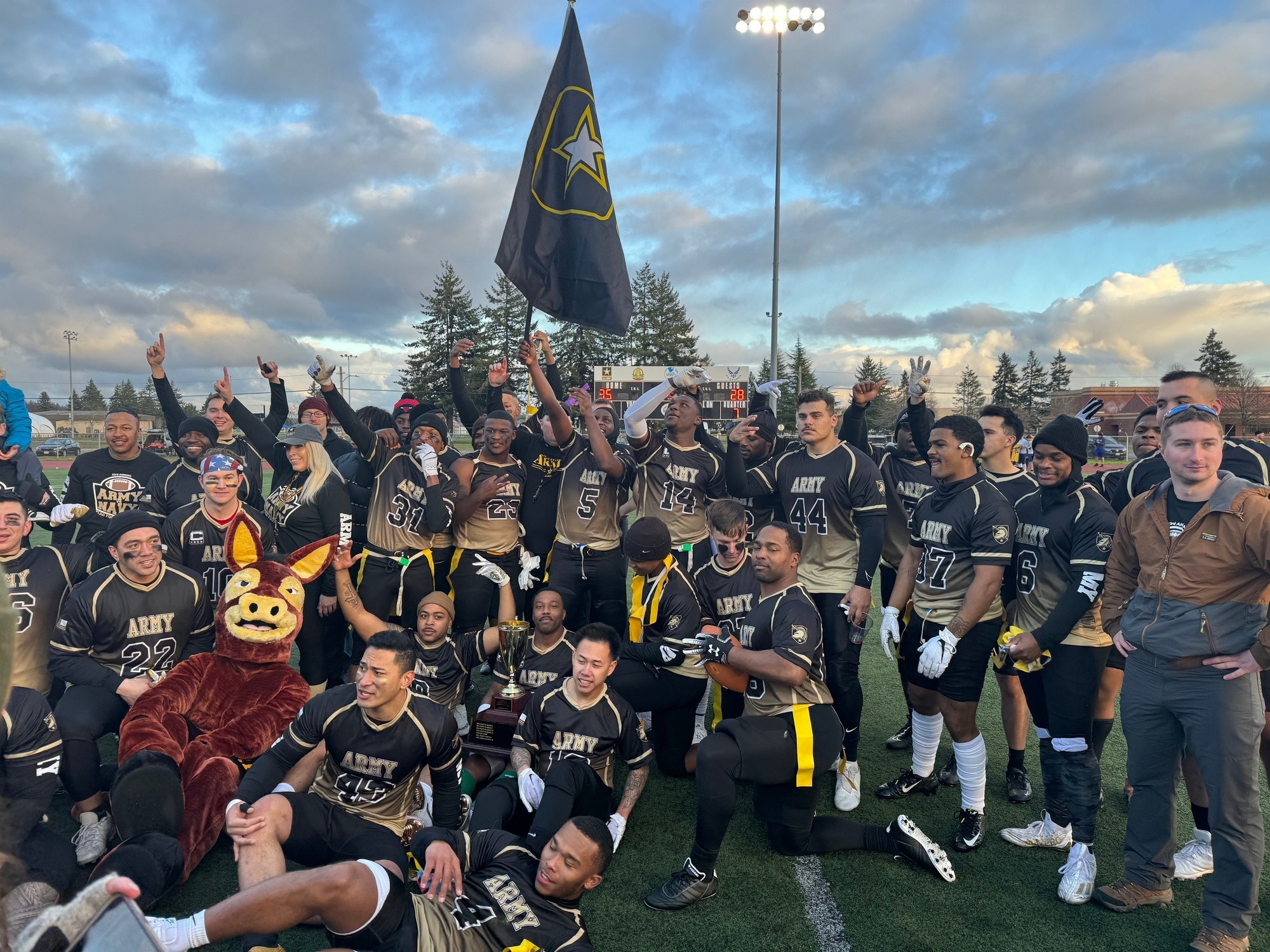 Army Sinks Navy In 3-OT Thriller Flag Football Game | Article | The ...