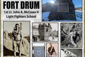 Around and About Fort Drum: 1st Lt. John A. McCown II Light Fighters School