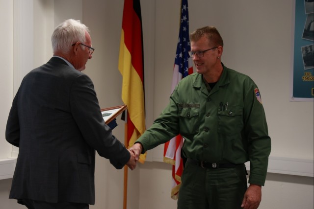 6966th Transportation Truck Terminal Farewell and Award Ceremony