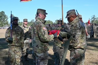 Georgia Guard Field Artillery Unit Conducts Deployment Ceremony